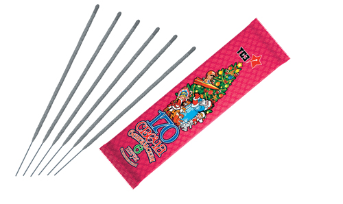  Бенгальские свечи 6 шт 170 мм в пакете  в Димитровграде